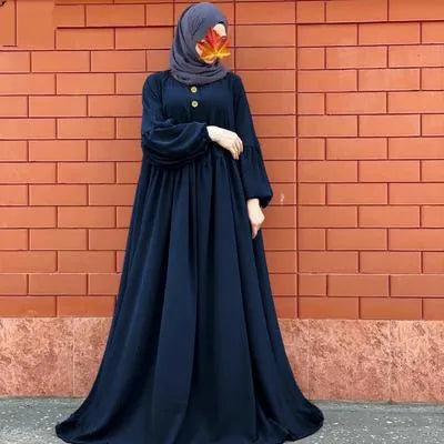 Georgette Plain Classic Abaya