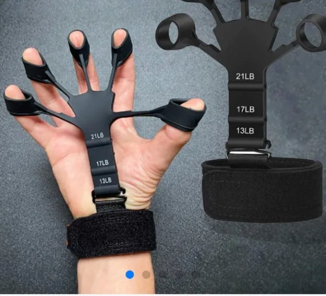 Hand Strengthening Equipment – Finger Gripper, Hand Grip Trainer, Finger Exerciser, Strength Training & Therapy Fitness Tool for Muscle Recovery PROMISE TO SELL