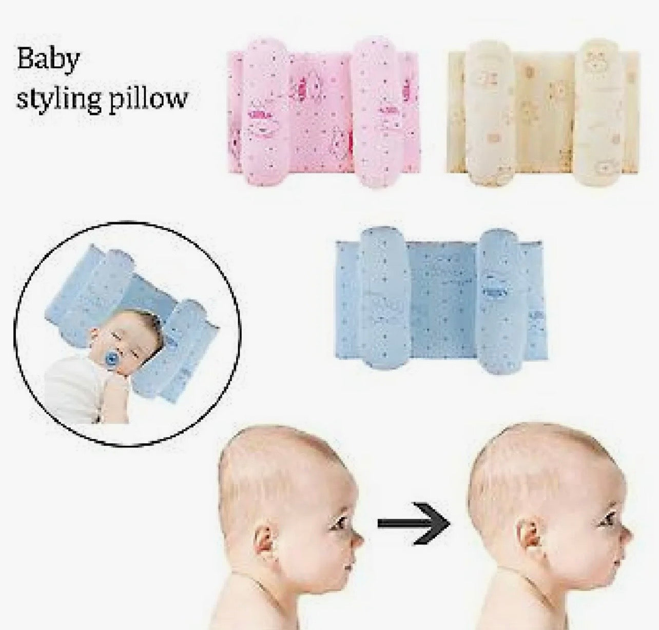 Adjustable Baby Sleeping Support Pillow
