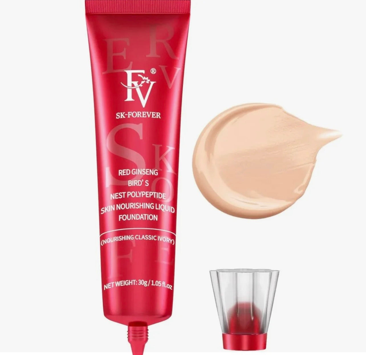 Original FV Waterproof Liquid Foundation 30g | Full Coverage | Long Lasting