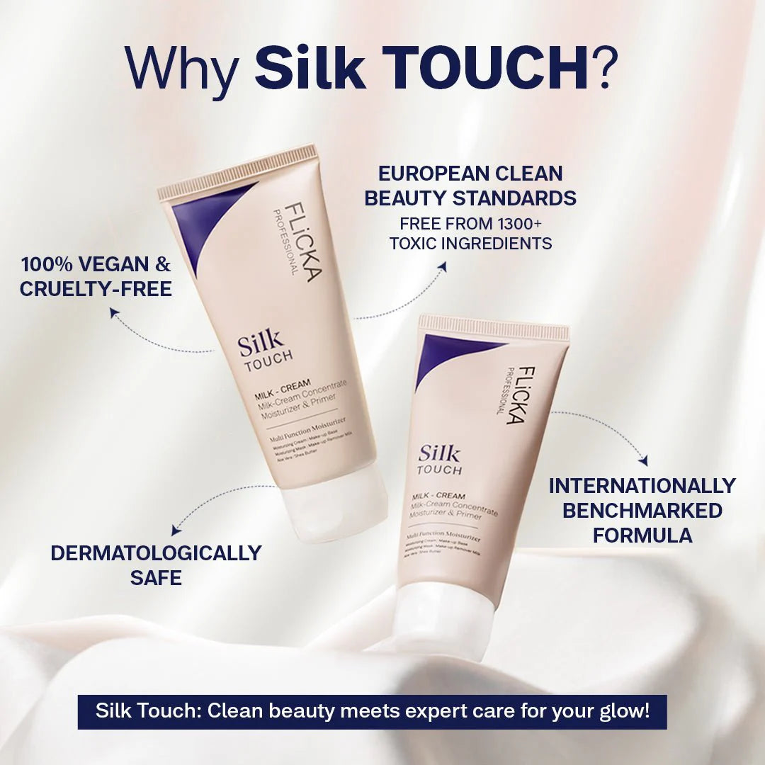 FLiCKA Silk Touch 3 in 1 Moisturizer and Primer for Face
