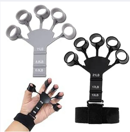 Hand Strengthening Equipment – Finger Gripper, Hand Grip Trainer, Finger Exerciser, Strength Training & Therapy Fitness Tool for Muscle Recovery PROMISE TO SELL