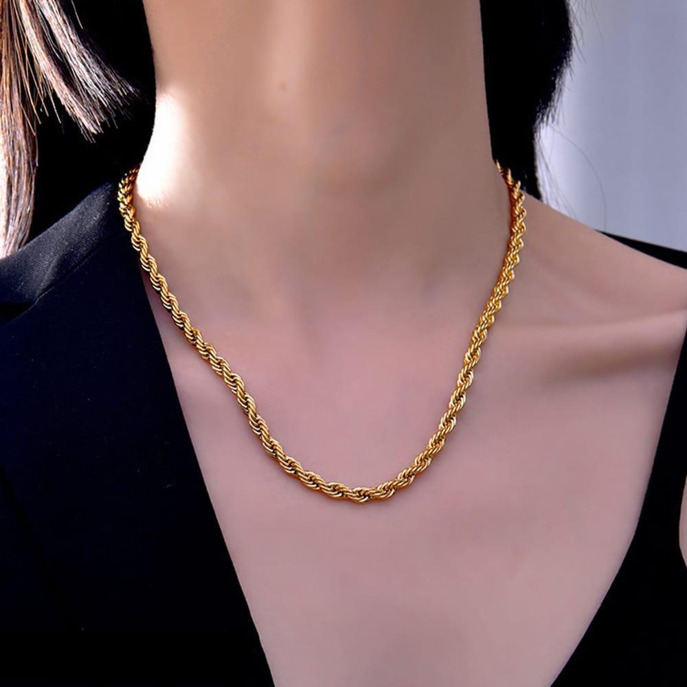 1 Pc Gold Plated Necklace Chain